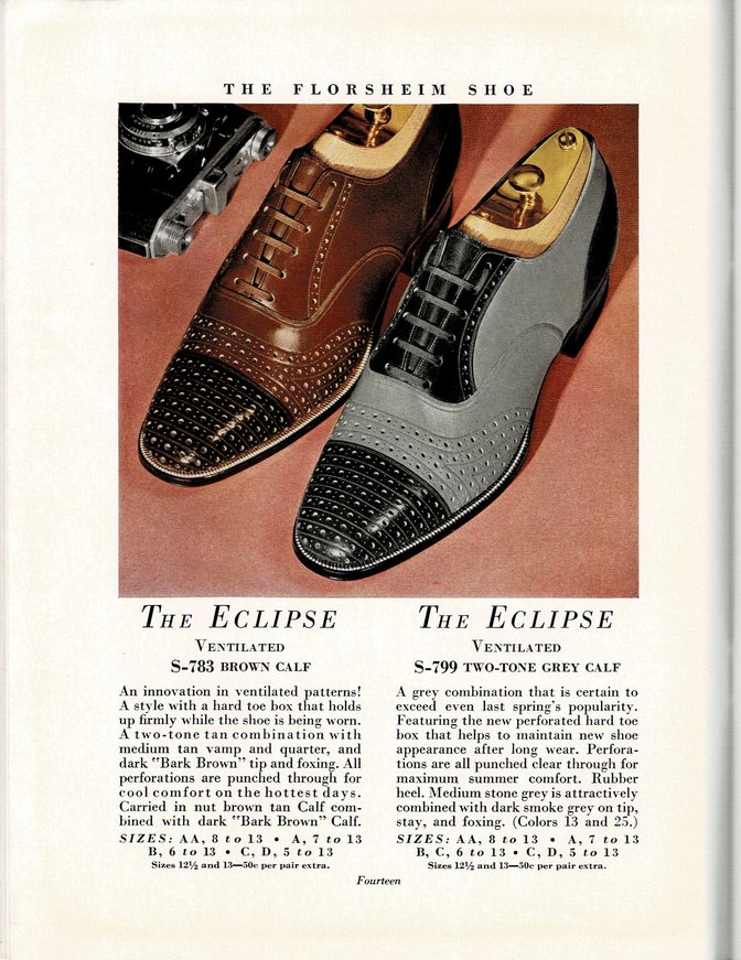 Florsheim Shoe Catalog Spring 1938 | vcleat