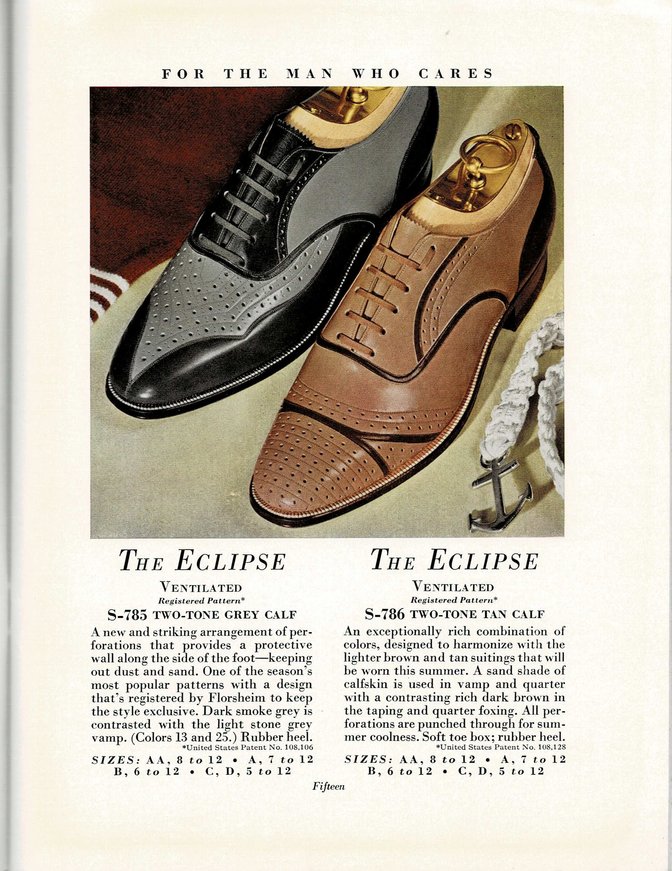 Florsheim Catalog Florsheim S-785 S-786