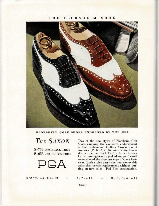 Florsheim store golf shoes