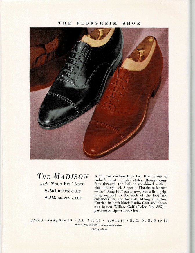 Florsheim best sale madison avenue