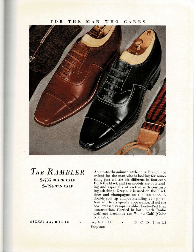 Florsheim Shoe Catalog Spring 1938 | vcleat