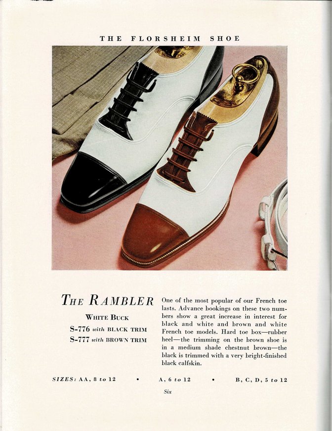 Florsheim Shoe Catalog Spring 1938 | vcleat