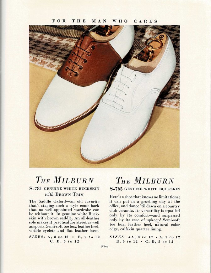 Florsheim Catalog S-781 S-765