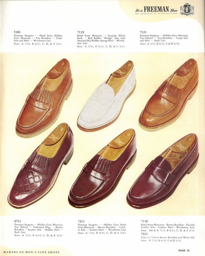 Freeman Shoe Catalog 1951