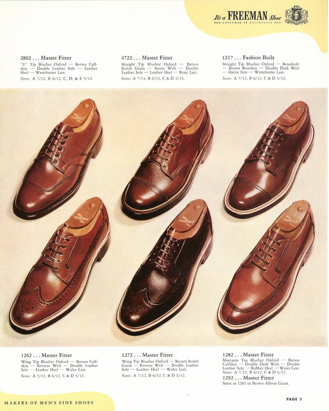 Freeman Shoe Catalog 1951