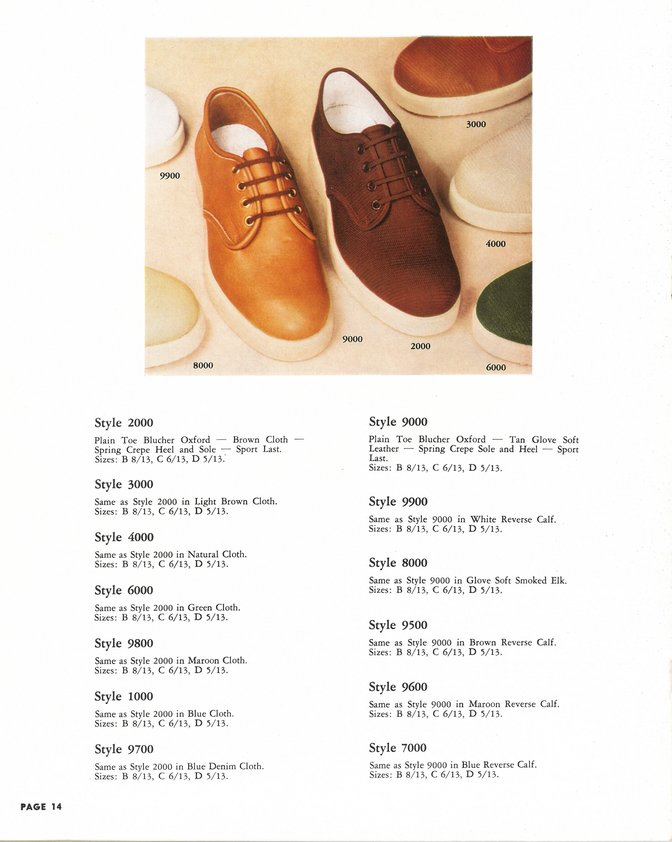 Freeman Shoe Catalog 1951